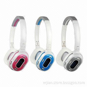 Bluetooth Headphone, Wireless with TF Card Reader, Super Bass Sound and High-quality
